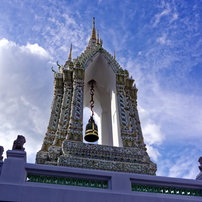 タイの寺院の鐘