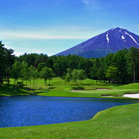 鳴沢GCからの富士山