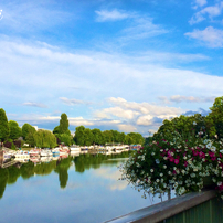 フランスの青空