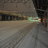 旭川駅旧駅舎。現役すがたと跡地。