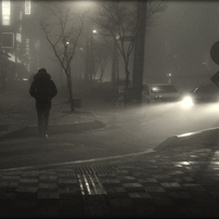 We got lost in the fog