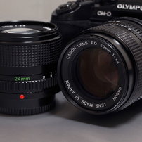 NewFD 24mm f2.8 & 50mm f1.4