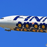✈FINNAIR A340-313✈「マリメッコ ウニッコ」 OH-LQD