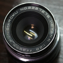 Konica J HEXER-K 45/2.8 (改造品)