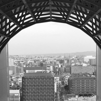 20150617_Arched view in Kyoto St. 