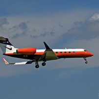 NIKE Gulfstream Aerospace G550 N1972N