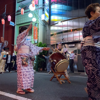 杉大門通り盆踊り 4