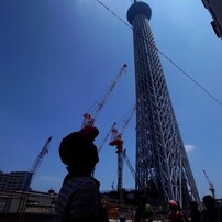 東京スカイツリー・シルエット