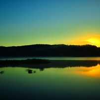 Sunrise green flash