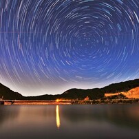 秋の北天