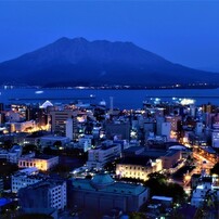 城山展望台からの夜景