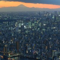 平日の富士山205