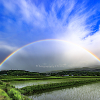 ダブルレインボーの写真 画像 写真集 写真共有サイト Photohito