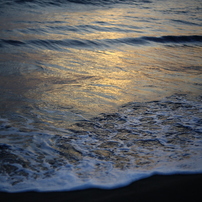 sun set beach