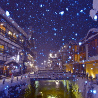 銀山温泉雪景色2