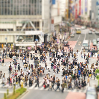 miniature people ～渋谷交差点の人々