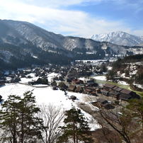 白川村全景