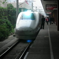 中国版の新幹線とピグモン
