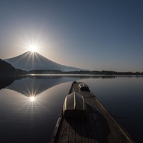 湖面のダイヤ