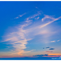 すじ雲の写真 画像 写真集 写真共有サイト Photohito