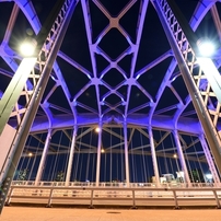 Bridge at night