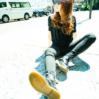 Punk cool beauty