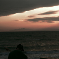鎌倉海岸夕景