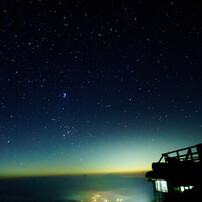 赤岳山頂山荘 星空