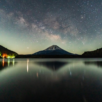 Milky Way from Lake Shoji