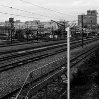 On the platform