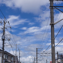 つかの間の晴れ間と電車と　Ⅱ