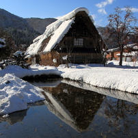 冬・・雪景色・・白川郷合掌造り集落