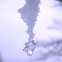 雪解けの一瞬間