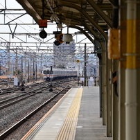 大垣駅の深夜早朝