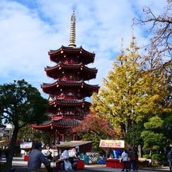 川崎大師　五重塔