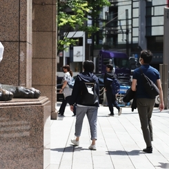 銀座のマスク