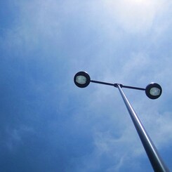Electric wire and light