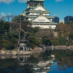 大阪の城