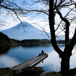 田貫湖の朝