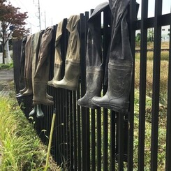 汗がじゃぶじゃぶ