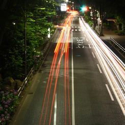 家路へ続く光