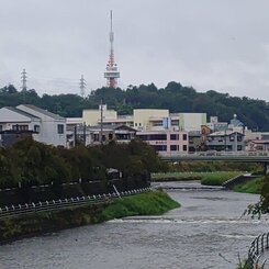 川と橋と鉄塔（9月5日）