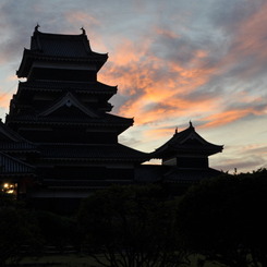 夕暮れ