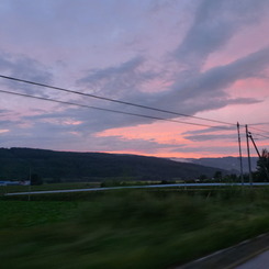 北海道_夕焼け