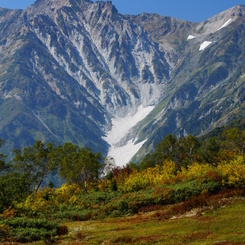 秋の大雪渓