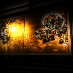 京都に行こう　風神雷神