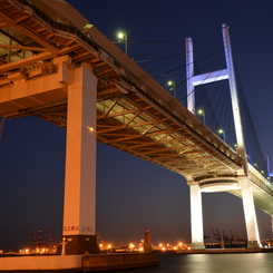 Crossing Yokohama Bay