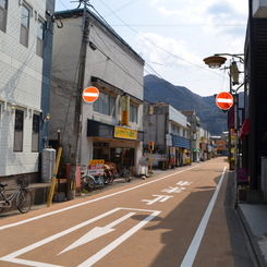 湯布院にて