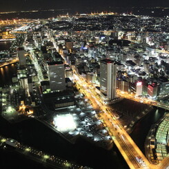 ランドマークタワーからの夜景4