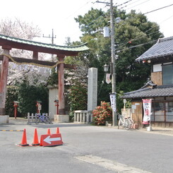 鷲宮神社と自転車